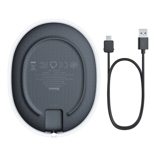 Buy Baseus Jelly wireless induction charger, 15W (black) - BSU1631BLK - {ean13} - Home Screen Store Europe