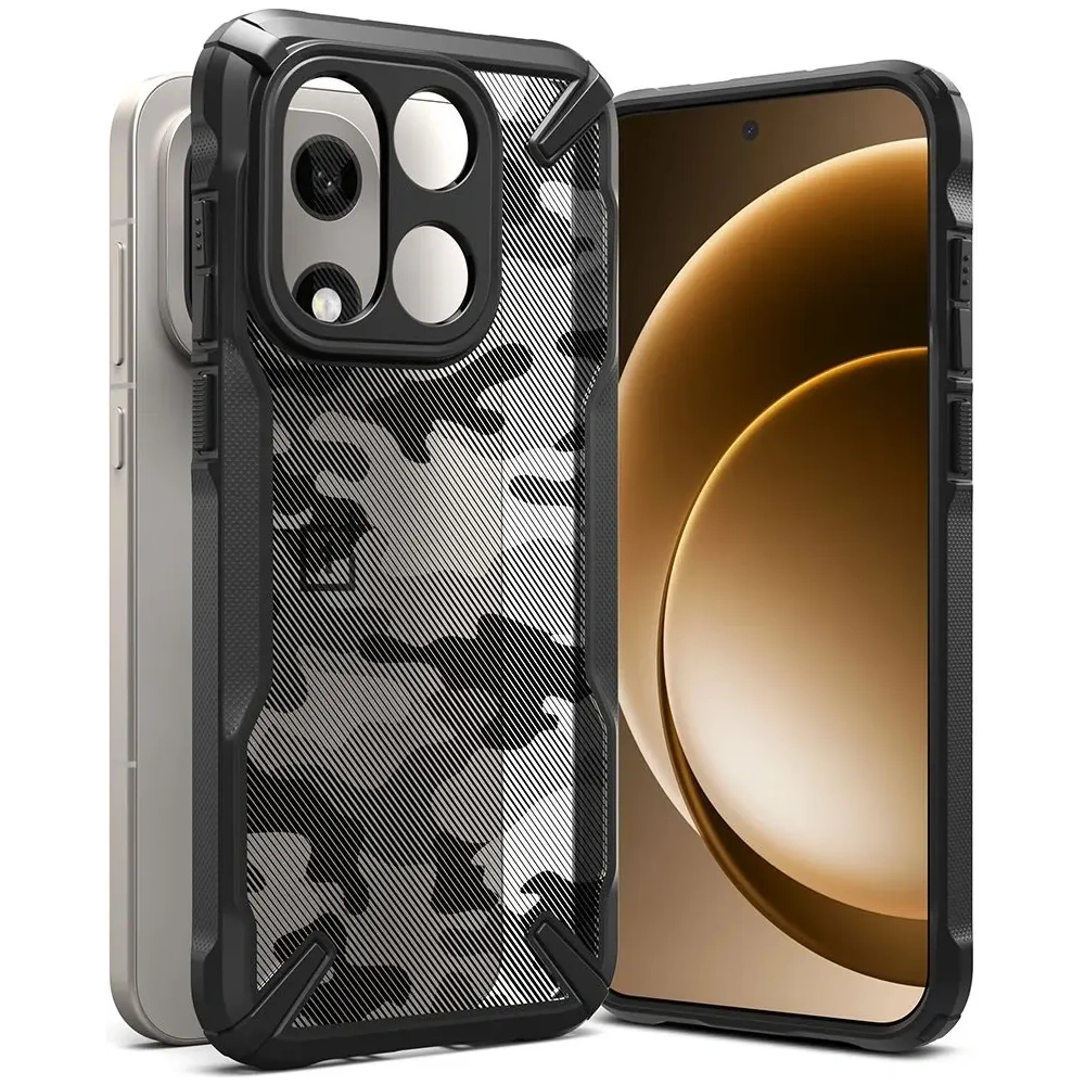 Etui Ringke Fusion-X do OnePlus 15 Camo Black