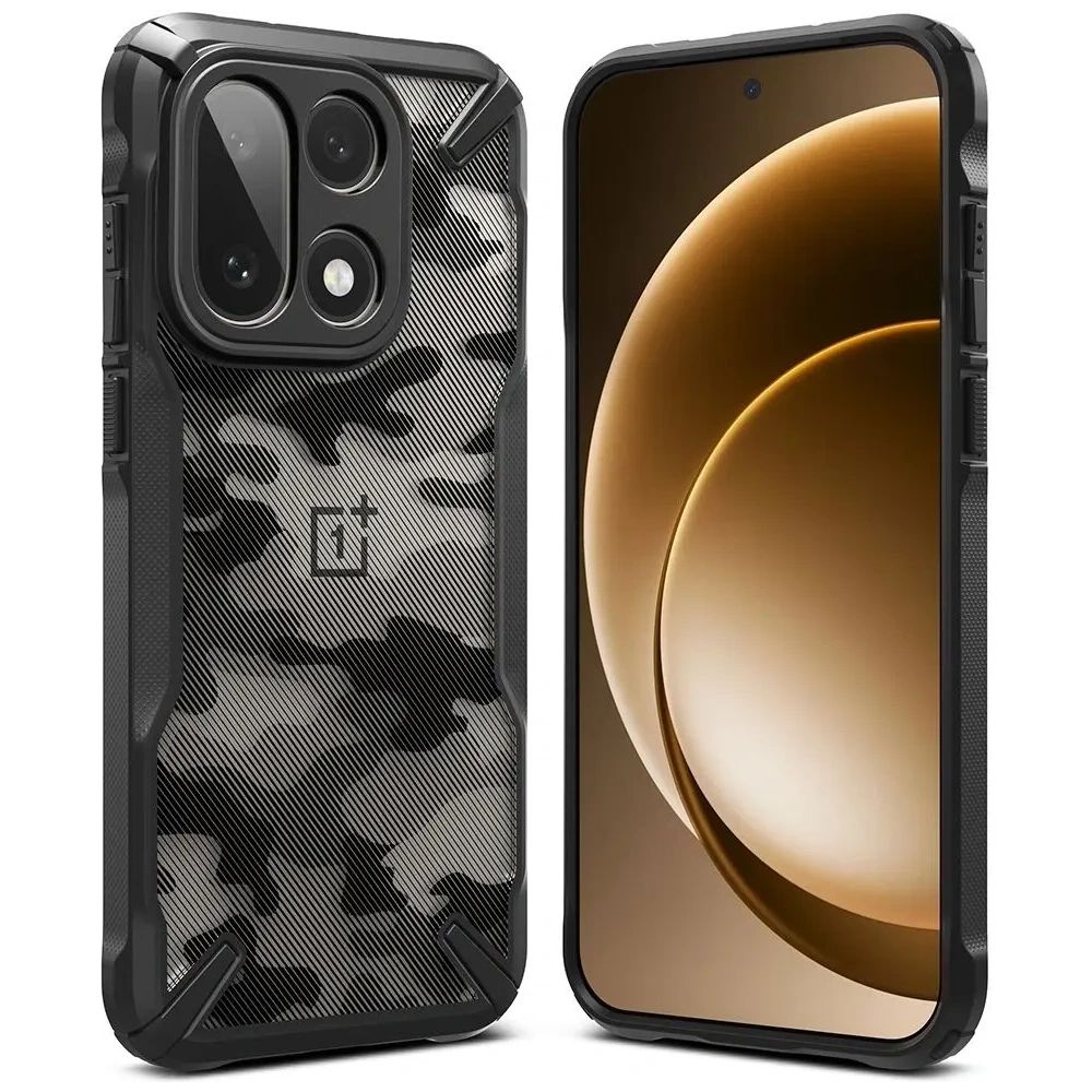 Etui Ringke Fusion-X do OnePlus 15 Camo Black