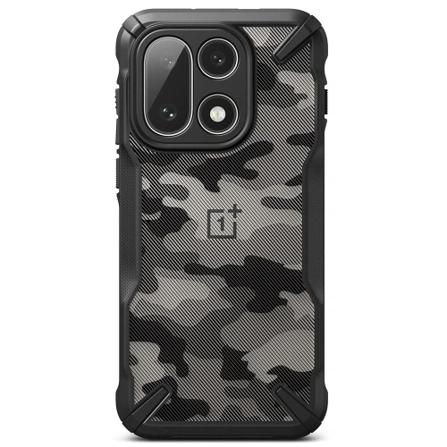 Etui Ringke Fusion-X do OnePlus 15 Camo Black