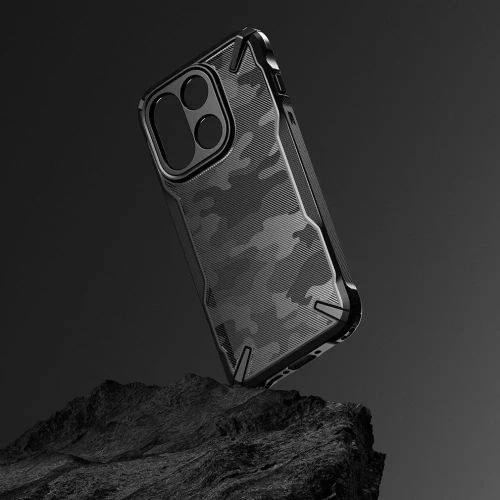 Etui Ringke Fusion-X do OnePlus 15 Camo Black