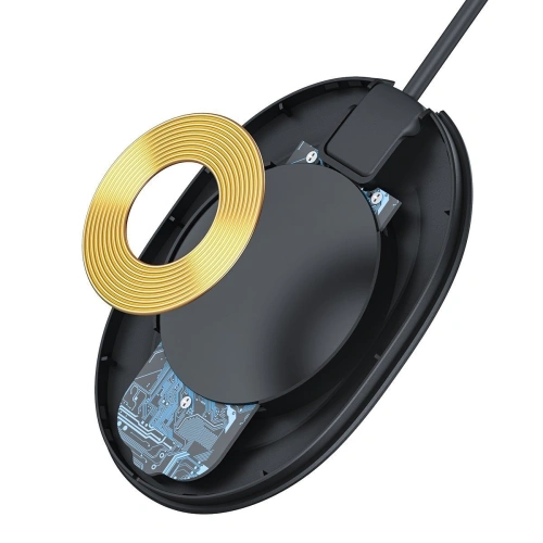Buy Baseus Jelly wireless induction charger, 15W (black) - BSU1631BLK - {ean13} - Home Screen Store Europe