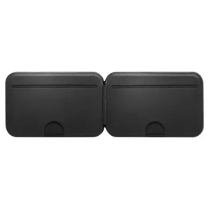 Stojak na telefon z miejscem na karty Spigen S314-2 Slim Fold Tripod MagSafe Universal Magnetic Card Holder Black