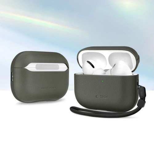 Etui Tech-Protect NaturalFit do Apple AirPods Pro 3 Olive Green