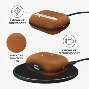 Etui Tech-Protect NaturalFit do Apple AirPods Pro 3 Brown