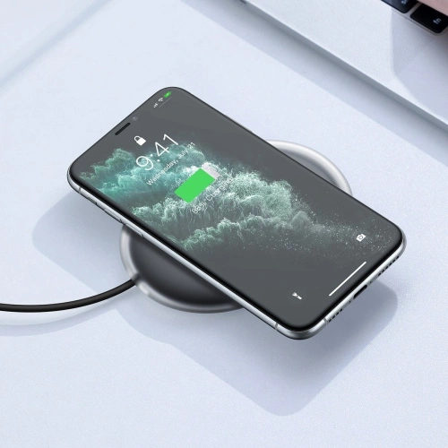 Buy Baseus Jelly wireless induction charger, 15W (black) - BSU1631BLK - {ean13} - Home Screen Store Europe