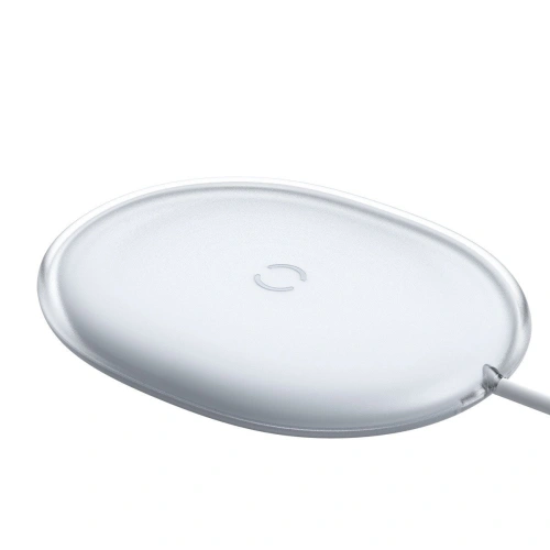 Kup Încărcător wireless inductiv Baseus Jelly, 15W (alb) - BSU1632WHT - {ean13} - Sklep Home Screen
