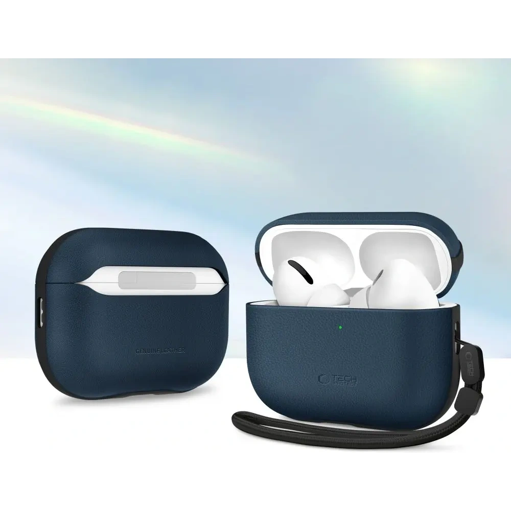 Etui Tech-Protect NaturalFit do Apple AirPods Pro 3 Navy Blue