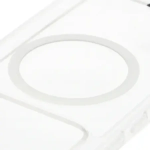 Etui z pierścieniem magnetycznym Bizon Case CrystalO do Xiaomi POCO F8 Pro przezroczyste