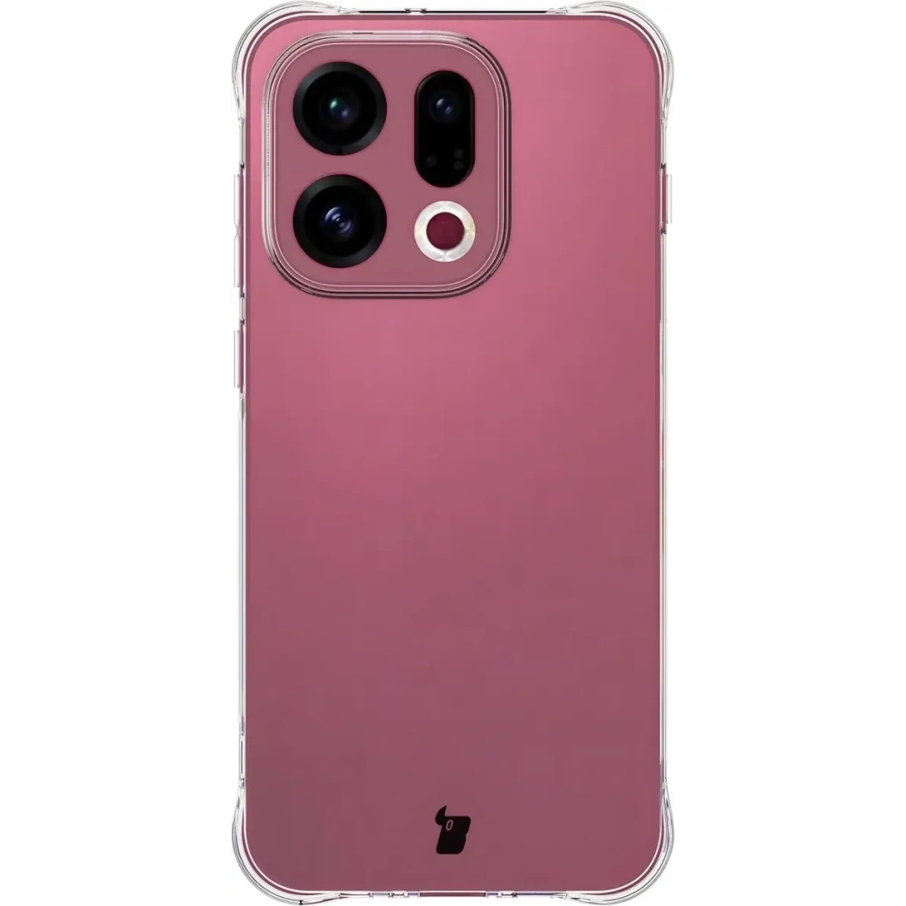 Elastyczne etui + 2x folia na ekran Bizon Case Clear Pack do Oppo Find X9