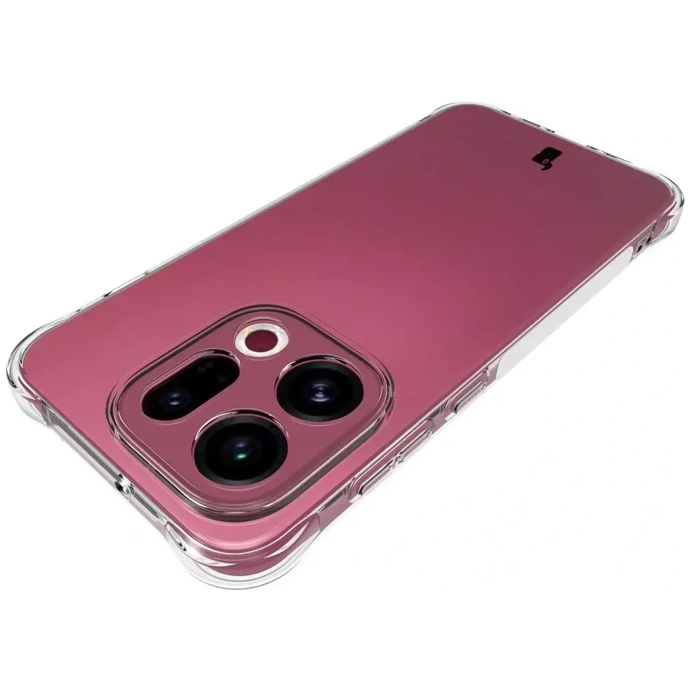 Elastyczne etui + 2x folia na ekran Bizon Case Clear Pack do Oppo Find X9