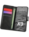 Etui z klapką Bizon Case Pocket do Oppo Find X9 czarne