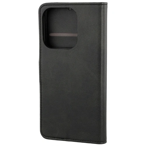 Etui z klapką Bizon Case Pocket do Oppo Find X9 czarne