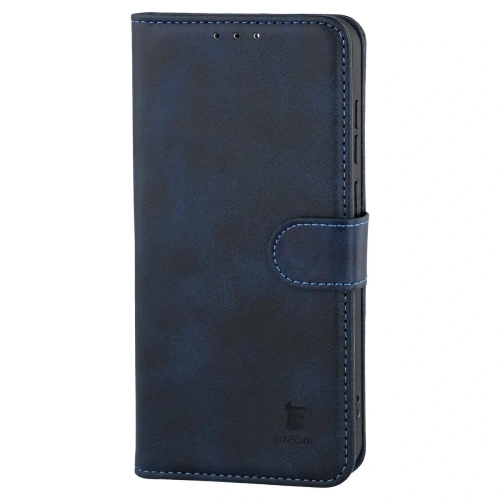 Etui z klapką Bizon Case Pocket do Oppo Find X9 granatowe