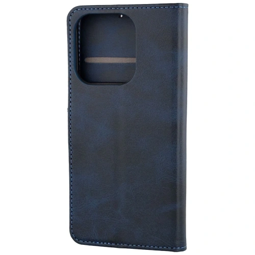 Etui z klapką Bizon Case Pocket do Oppo Find X9 granatowe