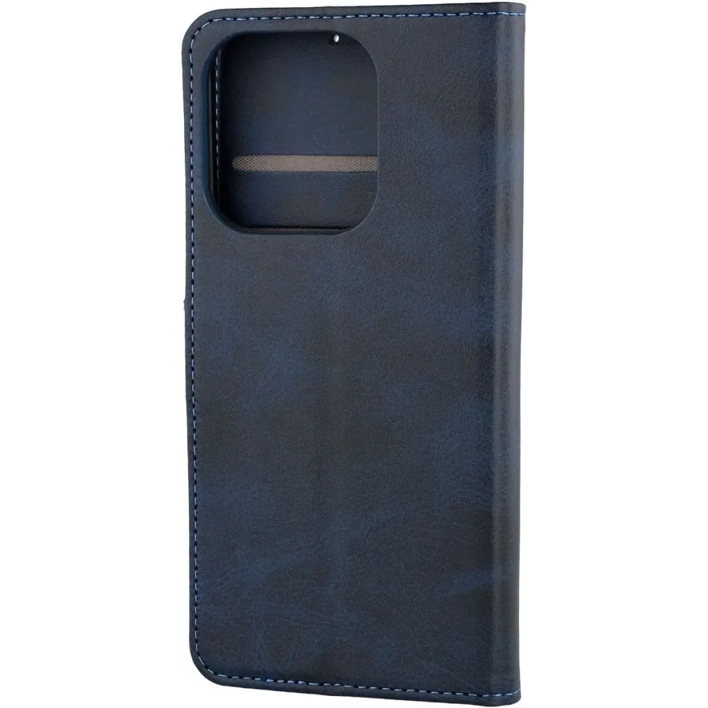 Etui z klapką Bizon Case Pocket do Oppo Find X9 granatowe