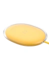 Vezeték nélküli indukciós töltő Baseus Jelly, 15W (sárga)