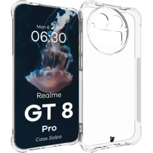 Elastyczne etui Bizon Case Salpa do Realme GT 8 Pro przezroczyste