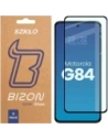 Szkło hartowane Bizon Glass Edge Duo do Motorola Moto G84 5G czarna ramka [2 PACK]