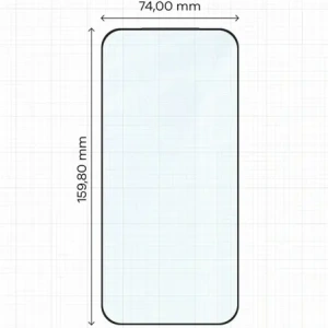 Szkło hartowane Bizon Glass Edge 2 do Realme GT 8 / GT 8 Pro czarna ramka