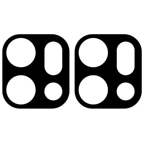 Szkło na aparat Bizon Glass Lens do Oppo Find X9 Pro [2 PACK]