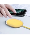Buy Baseus Jelly wireless induction charger, 15W (yellow) - BSU1633YEL - {ean13} - Home Screen Store Europe