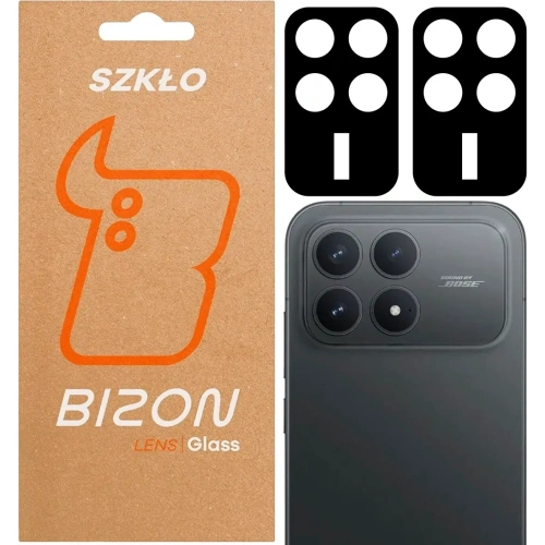Szkło na aparat Bizon Glass Lens do Xiaomi POCO F8 Pro [2 PACK]