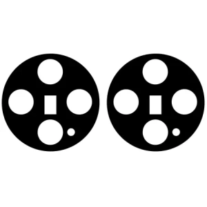 Szkło na aparat Bizon Glass Lens do Vivo X300 [2 PACK]