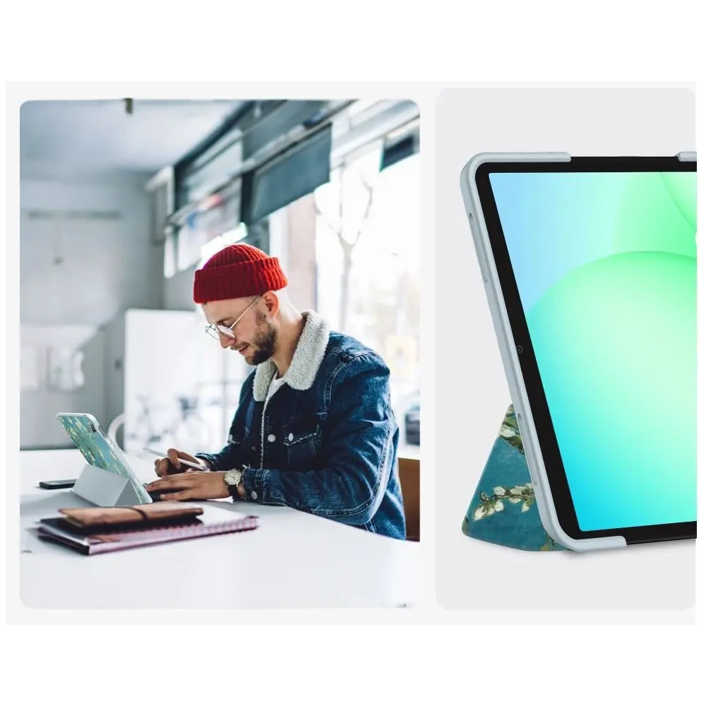 Etui Tech-Protect SmartCase do Samsung Galaxy Tab A9+ / A11+ Plus 11.0 X210 / X215 / X216 / X230 / X235 / X236 Sakura