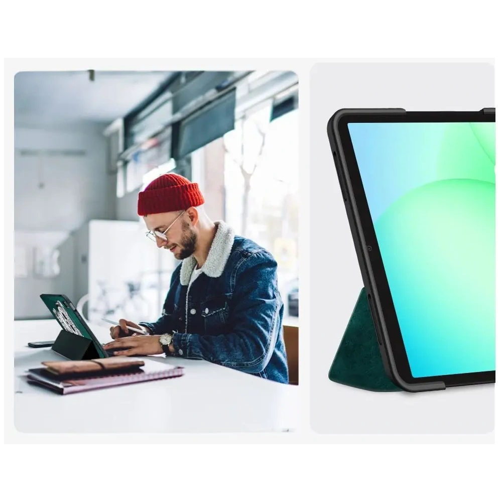 Etui Tech-Protect SmartCase do Samsung Galaxy Tab A9+ / A11+ Plus 11.0 X210 / X215 / X216 / X230 / X235 / X236 Sad Cat