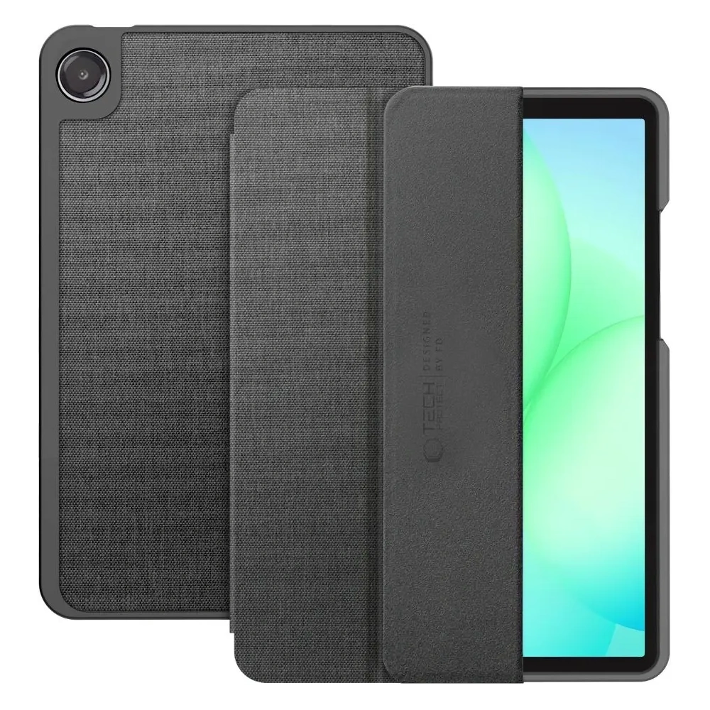 Etui Tech-Protect SmartCase Pen Canvas do Samsung Galaxy Tab A9+ / A11+ Plus 11.0 X210 / X215 / X216 / X230 / X235 / X236 Charcoal Grey