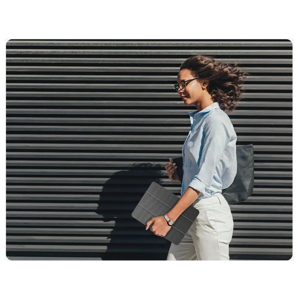 Etui Tech-Protect SmartCase Pen Canvas do Samsung Galaxy Tab A9+ / A11+ Plus 11.0 X210 / X215 / X216 / X230 / X235 / X236 Charcoal Grey