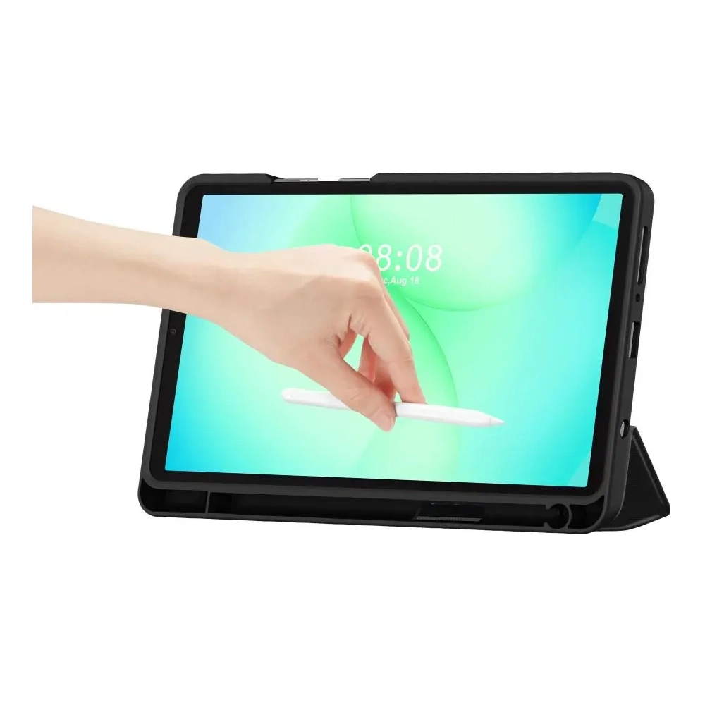 Etui Tech-Protect SmartCase Pen Canvas do Samsung Galaxy Tab A9+ / A11+ Plus 11.0 X210 / X215 / X216 / X230 / X235 / X236 Obsidian Black