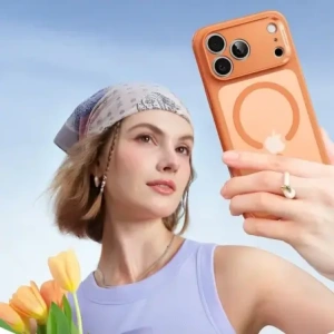 Etui ESR Classic Hybrid MagSafe do Apple iPhone 17 Pro Frosted Orange