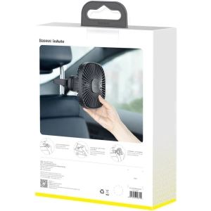 Kup Automobilový ventilátor / větrák Baseus Natural Wind na opěrku hlavy, magnetický (černý) - BSU1634BLK - {ean13} - Sklep Home Screen