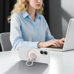 Uchwyt Tech-Protect MMR500 Magnetic MagSafe Phone Ring Baby Pink