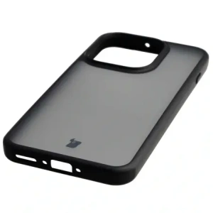 Etui Bizon Case Angelo do Oppo Find X9 przydymione z czarną ramką