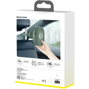 Kup Automobilový ventilátor / větrák Baseus Natural Wind na opěrku hlavy, magnetický (zelený) - BSU1635GRN - {ean13} - Sklep Home Screen