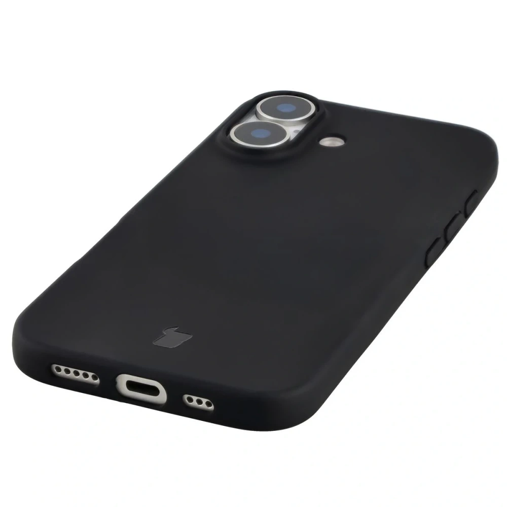 Etui z recyklingu Bizon Case ReLeaf do Apple iPhone 17 czarne