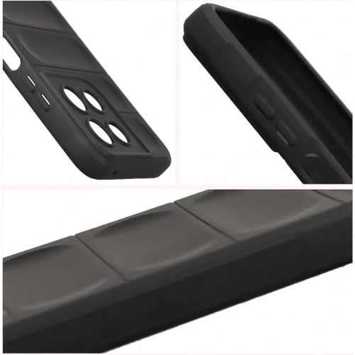 Pancerne etui Bizon Case Tur do Motorola Moto G57 Power / G67 Power czarne