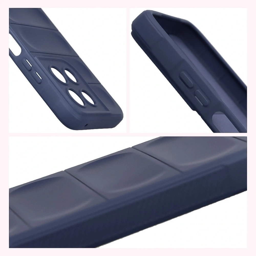 Pancerne etui Bizon Case Tur do Motorola Moto G57 Power / G67 Power granatowe