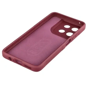 Pancerne etui Bizon Case Tur do Motorola Moto G57 Power / G67 Power burgundowe