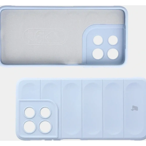 Pancerne etui Bizon Case Tur do Motorola Moto G57 Power / G67 Power jasnoniebieskie