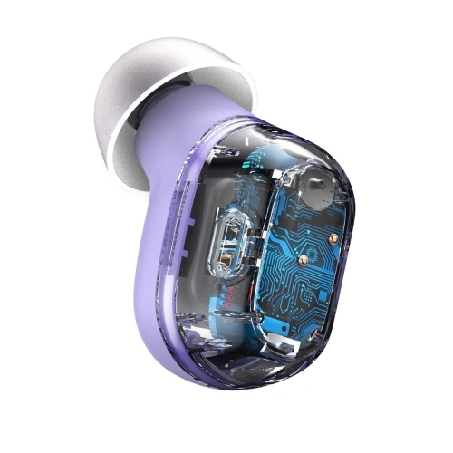 Buy Wireless headphones Baseus Encok W04 TWS, Bluetooth 5.0 (Violet) - BSU1637VIO - {ean13} - Home Screen Store Europe