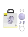 Buy Wireless headphones Baseus Encok W04 TWS, Bluetooth 5.0 (Violet) - BSU1637VIO - {ean13} - Home Screen Store Europe