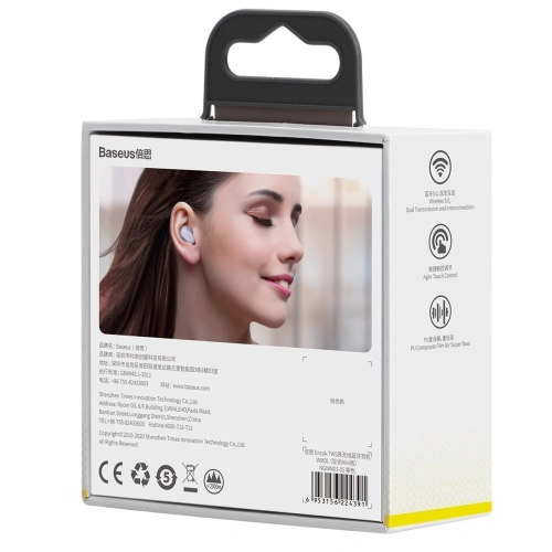 Kup Căști wireless Baseus Encok WM01, Bluetooth 5.0 (mov) - BSU1637VIO - {ean13} - Sklep Home Screen