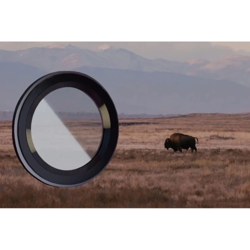 Szkło na aparat Bizon Glass Snap Lens do Motorola Moto G57 Power / G67 Power czarna ramka