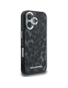 Etui Karl Lagerfeld IML Leopard Pattern MagSafe do Apple iPhone 16 czarny