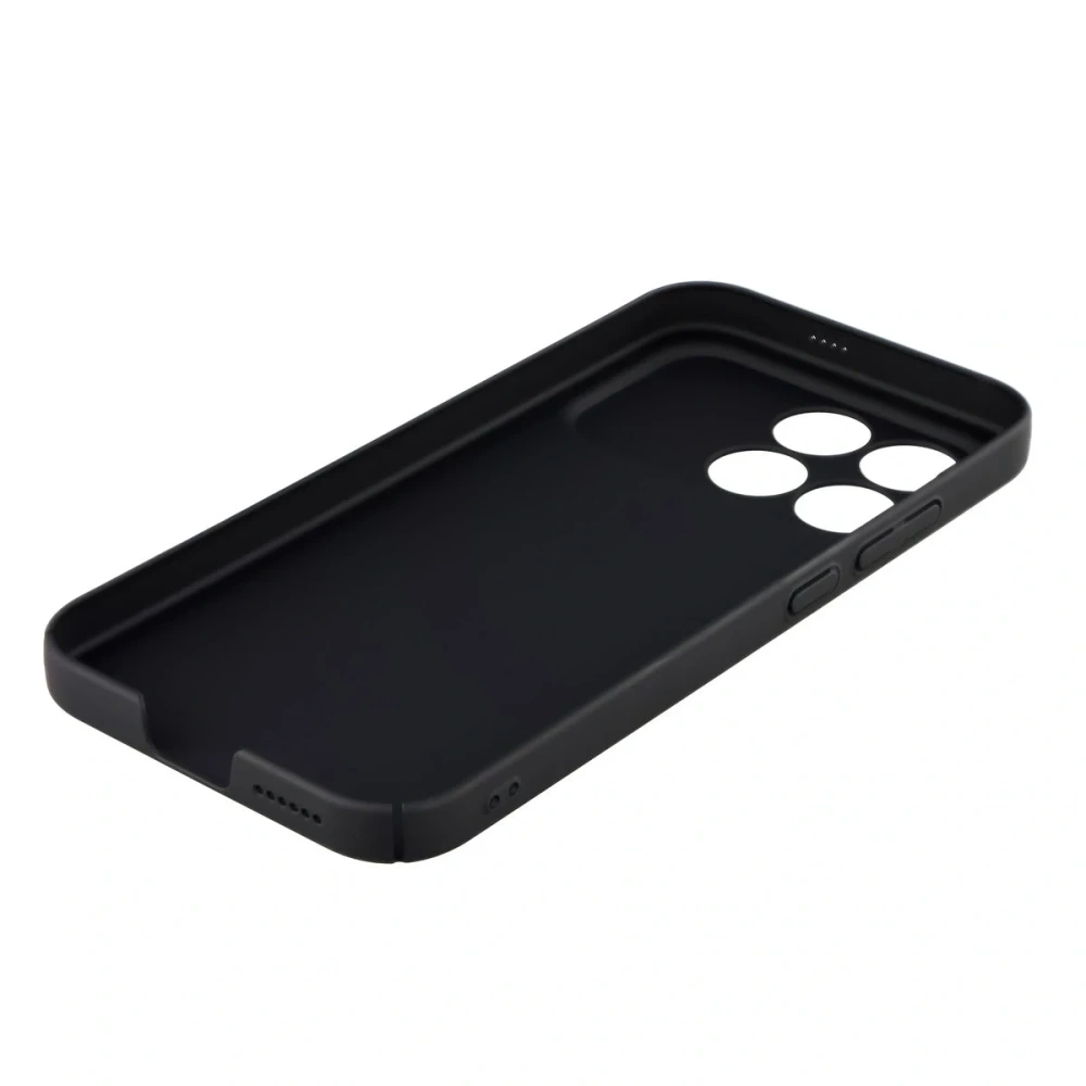 Etui Bizon Case Łupka do Xiaomi POCO F8 Pro czarne