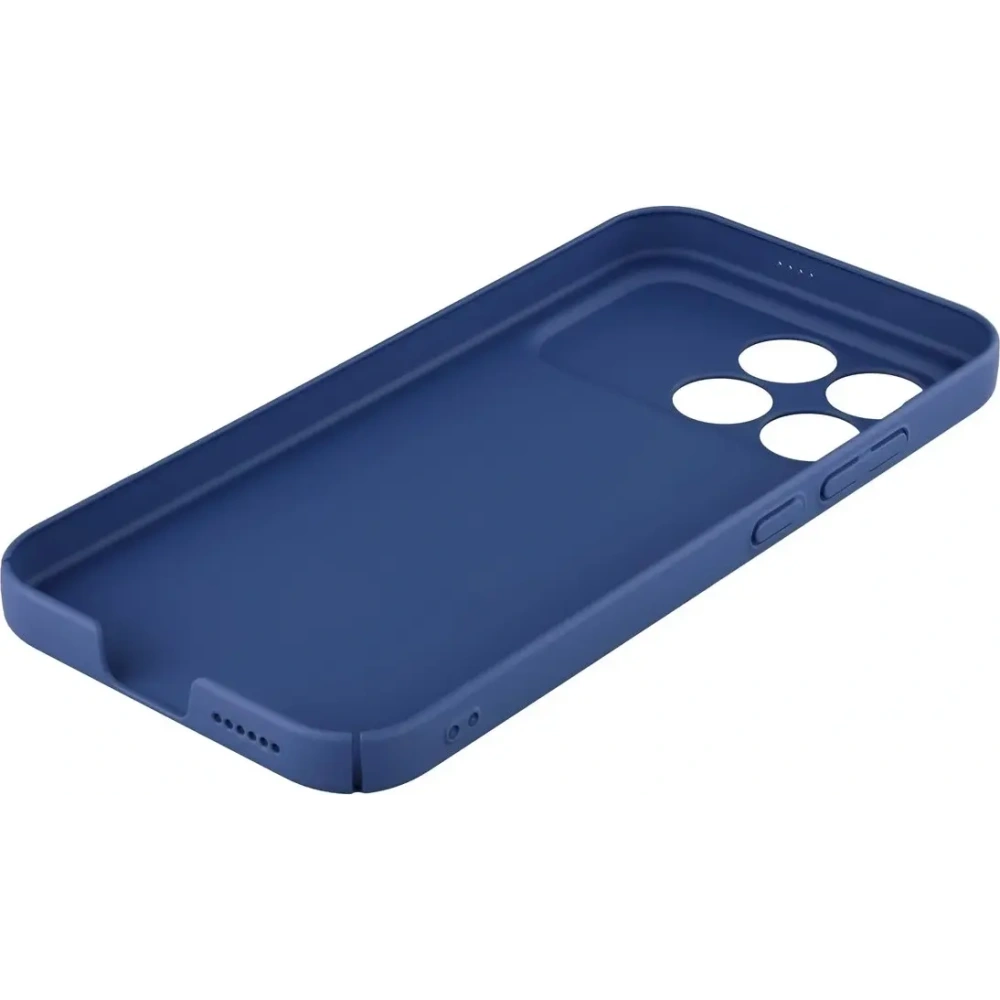 Etui Bizon Case Łupka do Xiaomi POCO F8 Pro niebieskie